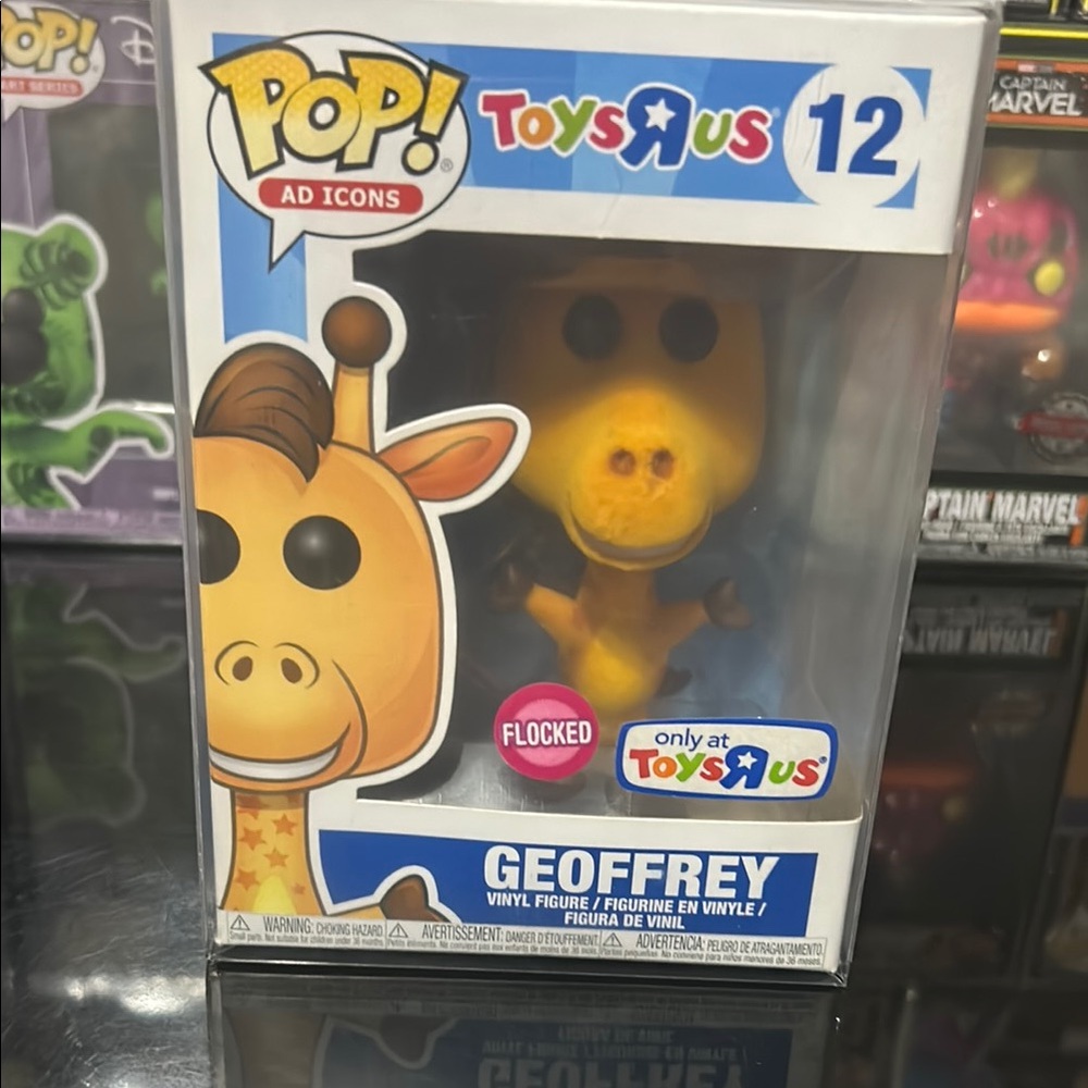 Funko Yellow and Brown Geoffrey the Giraffe Action Figure